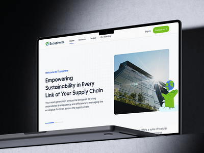 Supply chain sustainibility partner website figma grid supply chain ui uidesign uiux ux uxui web design webdesign website website design