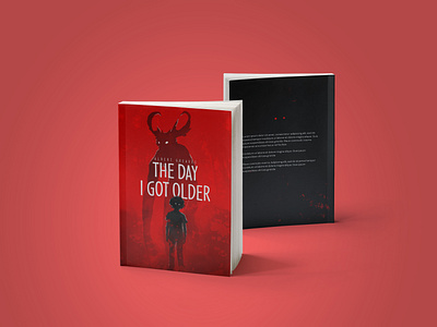 ''The Day I Got Older'' - Book Cover art book cover book cover design book cover illustration cover cover art digital art graphic design illustration thriller