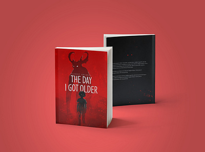 ''The Day I Got Older'' - Book Cover art book cover book cover design book cover illustration cover cover art digital art graphic design illustration thriller