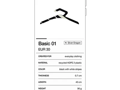 Product page design - Plichky branding e commerce online shop ui