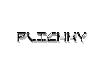 Part of Branding - Plichky abstract branding logo