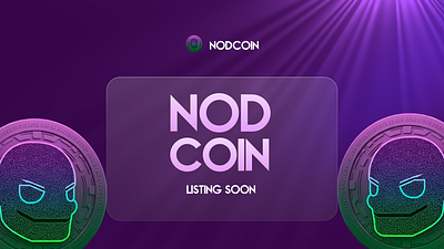 NODCOIN- WEB3 BANNER DESIGN coin crypto design ui uiux ux web3