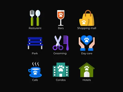 Pet Custom icon 3d animation graphic design pet custom icon