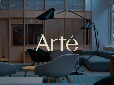 ARTE - Interior Brand Identity. brand branding design furniture graphic design guild line identity interior logo logo design luxury modren visual word mark wordmark logo