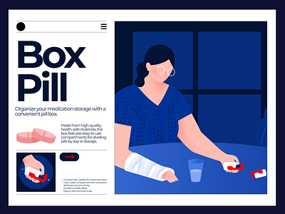 Box Pill 🧠 box boy girl healthcare healthcare illustration illustration medicine medicine illustration pills pills box pills illustration