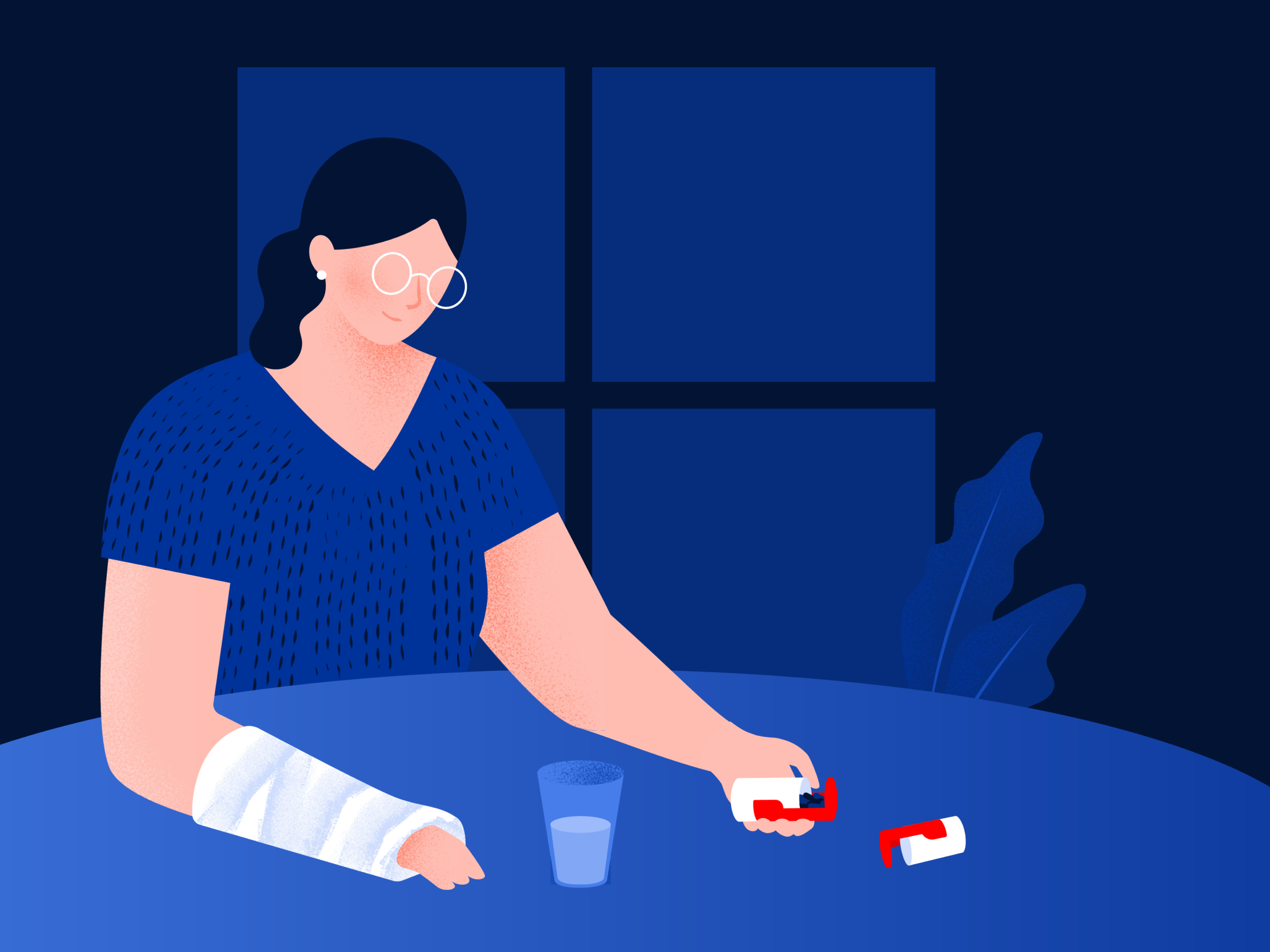 Example of Flat Illustration