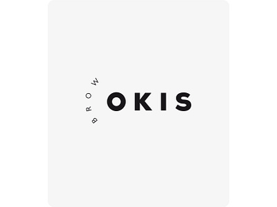 Okis Brow — Branding + Packaging brand design brand identity branding design graphic design logo logo design packaging patterns