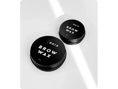 Okis Brow — Branding + Packaging cosmetics design