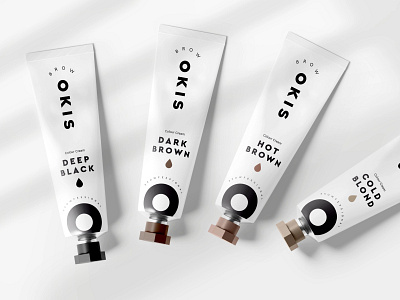 Okis Brow — Branding + Packaging brand design brand identity branding cosmetic design graphic design logo logo design packaging patterns