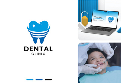 Dental logo and brand identity brand identity branding cosmeticdentistry dental care dental clinic dental logo dentalclinic dentalhealth dentalhygienist dentalimplants dentallab dentalschool dentalstudent dentist dentistlife dentistryworld graphic design logo ortodoncia teeth