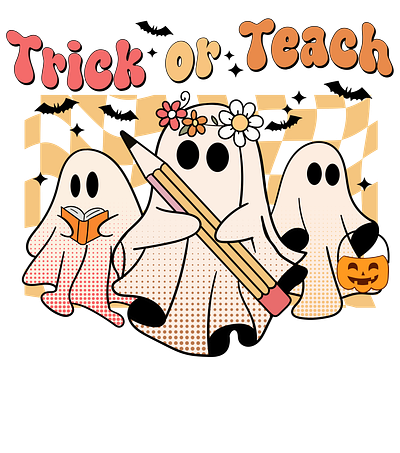 Halloween Spooky Teacher Trick Or teach