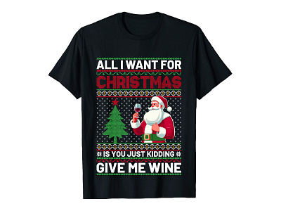 Christmas T-Shirt Design adobe illustrator apparel branding clothing custom t shirt design etsy graphic design hoodie design illustration logo design merch by amazon merchandise photoshop t shirt design shirt design streetwear sweatshirt t shirt t shirt design trendy t shirt design typography t shirt design