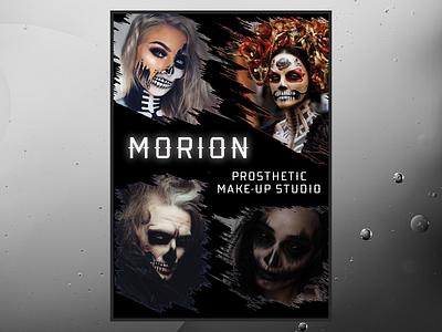 Morion, Poster┃Graphic Design brand branding design graphic design illustration mockup morion poster typography ui ux