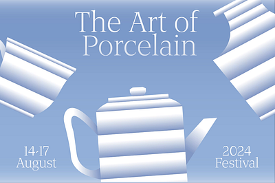 Porcelain Festival - Visual Identity animation graphic design