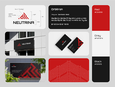 NEUTRINA | branding branding design graphic design logo logotype ui vector