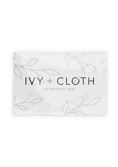 Ivy + Cloth Branding Project art branding design graphic design illustration illustrator logo vector