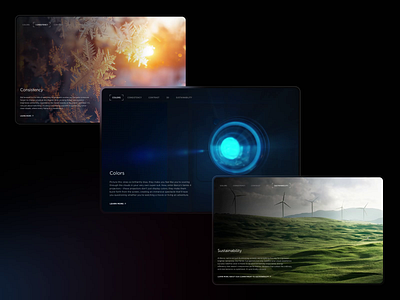 Immersive Website Design | 3D Motion Light case study cinema homepage interactive laser light light effect light pass motion motion design projection realistic scroll animation theater ui design ux design web web design webflow website