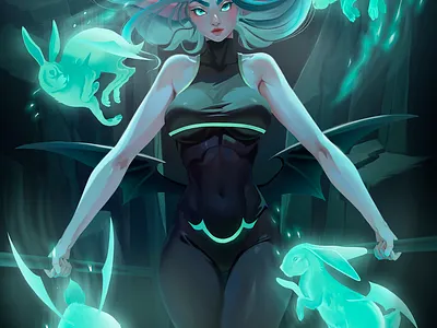 Selia 2д art illustration