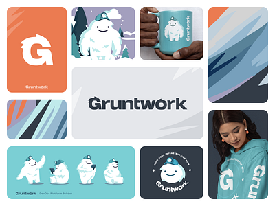 Grountwork Branding app branding design graphic design icon identity illustration logo ui website