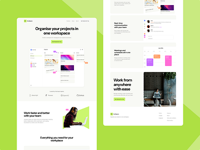 Ourspace design framer template ui ui design