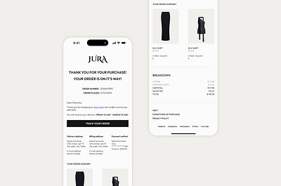 DailyUI #017 - Purchase Receipt dailyui