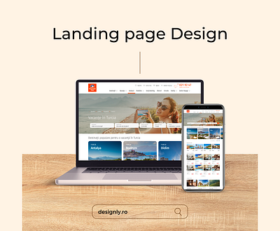 Destination Landing page adobe illustrator design figma landingpage ui design user experience user interface ux design web design web page website