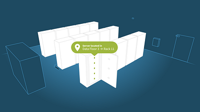 Data center asset tracking asset tracking data center illustration tracking