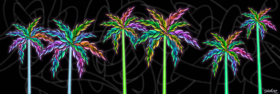 Palms Shoker Art1 artwork design graffiti illustration mural palms shoker shoker art1 sketch