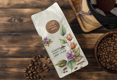 Seroza Coffee branding coffee coffee package packaging s