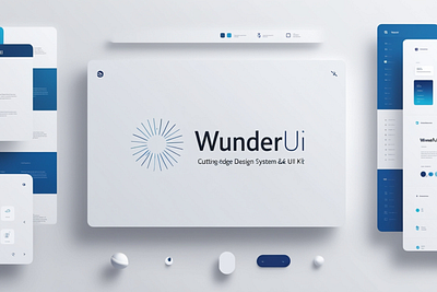 WunderUI - Design System & UI Kit branding design graphic design illustration ui vector