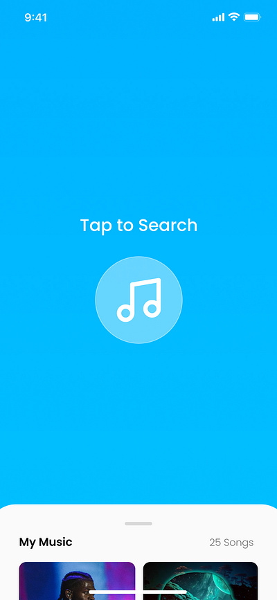 Music App Ui design graphic design ui