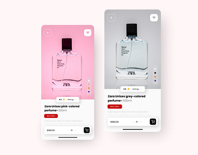 E-commerce Ui app design branding ui