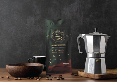 Seroza Coffee branding coffee package s