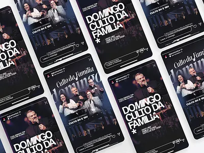 QFG Nacional branding church creative flyer graphic design instagram logo social media