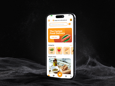 UI/UX Design for a FastFood Delivery Mobile App appdesigntrends