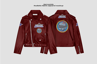 Bikers jacket mockup bikers jacket mockup leather jacket mockup mc jacket mockup motorcycle jacket mockup punk jacket mockup