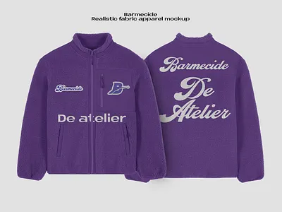 Boxy-fit sherpa jacket mockup boxy fit sherpa jacket boxy sherpa jacket mockup sherpa jacket mockup