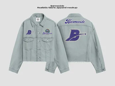 Cropped trucker jacket mockup cropped trucker jacket denim jacket mockup trucker jacket mockup