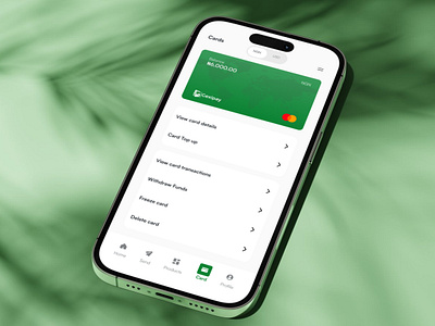 Finance App - Gexipay UI design fintech mobile app