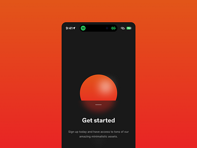 Glassmorphism — Exploration app design clean ui clifford elega exploration glassmorphsim mobile app onboarding sign up simple ui ux