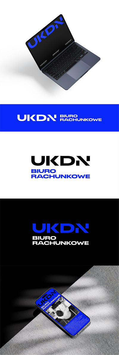 UDKN logo | Biuro rachunkowe branding logo logo design