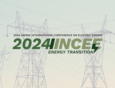 2024 IINCEE brand branding conference energy graphic design inerge international event logo posts sustentability transition ufjf university