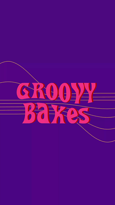 Reel for Social Media - Groovy Bakes 2danimation artistic concept illustration motion graphics