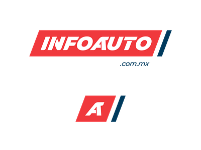 Logo Infoauto car design logo