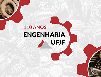 110 years of Engineering at UFJF branding engineering event graphic design logo university