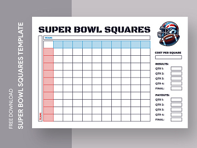 Super Bowl Squares Board Free Google Docs Template docs football football squares free google docs templates free template free template google docs google google docs nfl nfl squares super bowl board super bowl squares super bowl squares board superbowl squares template