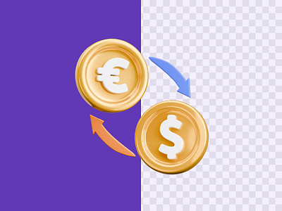 3d Money Exchange Icon 3d icon money exchange