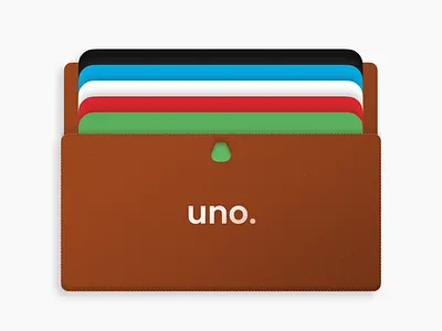 UNO Wallet branding cards design illustration logo product design ui uiux user interface ux wallet