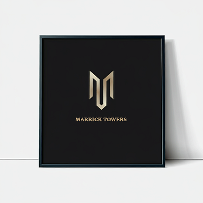 Marrick-Towers-Logo app art branding design discount logo pricing discount pricing graphic design illustration logo logos minimalist typography ui vector