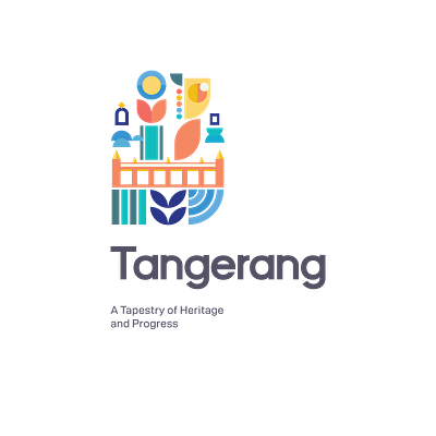 The Branding of Tangerang City brand branding design graphic design identity illustration logo